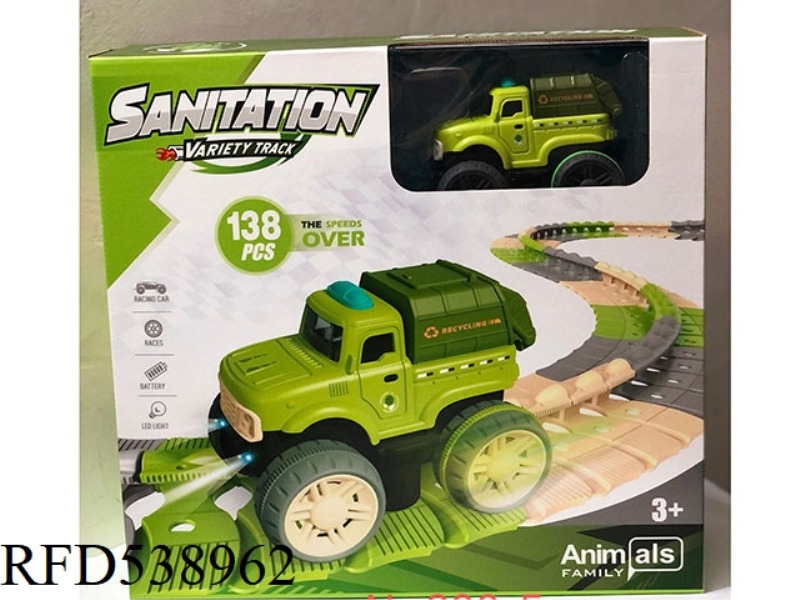 TRACK SANITATION CAR