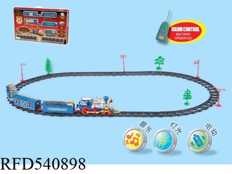 (REMOTE CONTROL TRACK) CLASSICAL LIGHT MUSIC TRAIN [WITH ACCESSORIES]