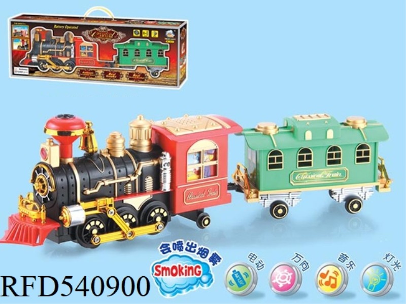 (ELECTRIC UNIVERSAL) CLASSICAL SMOKING LIGHT MUSIC TRAIN [WITH ONE CAR]