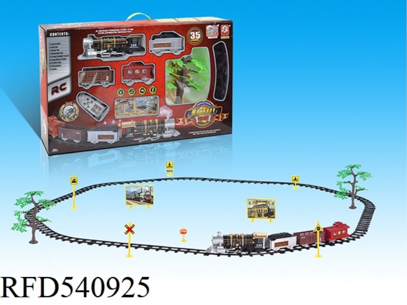 (REMOTE CONTROL TRACK) CLASSICAL SMOKING LIGHT MUSIC TRAIN [WITH ACCESSORIES]