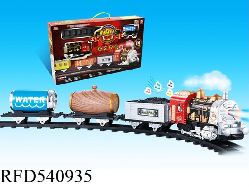(ELECTRIC TRACK) CLASSICAL SMOKING LIGHTS MUSIC TRAIN