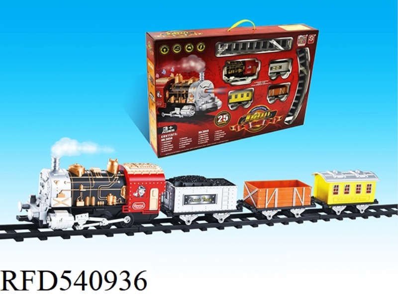 (ELECTRIC TRACK) CLASSICAL SMOKING LIGHTS MUSIC TRAIN