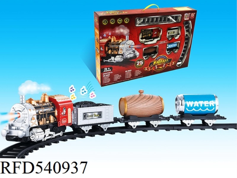(ELECTRIC TRACK) CLASSICAL SMOKING LIGHTS MUSIC TRAIN