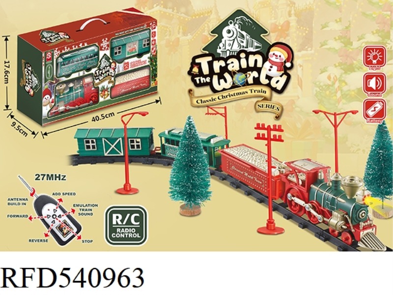 (REMOTE CONTROL TRACK) CHRISTMAS REMOTE CONTROL MUSIC TRAIN
