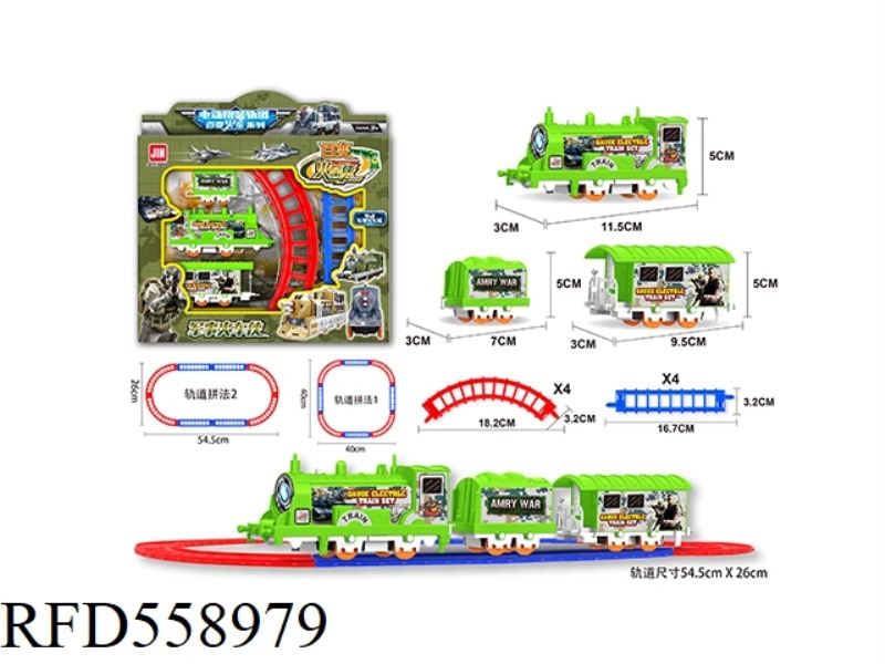 ELECTRIC MILITARY RAIL TRAIN