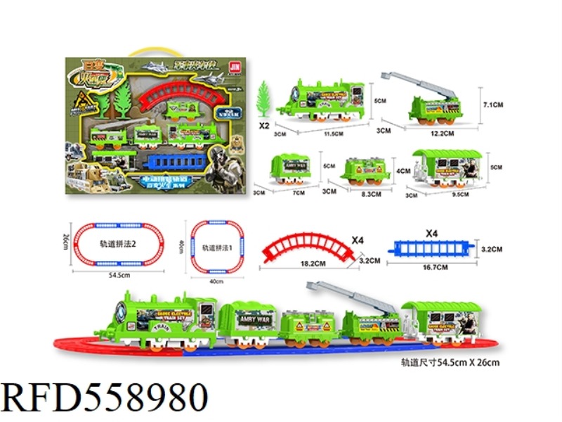 ELECTRIC MILITARY RAIL TRAIN