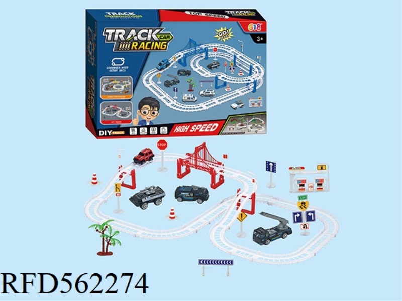 RAILCAR ALLOY FIRE TRUCK