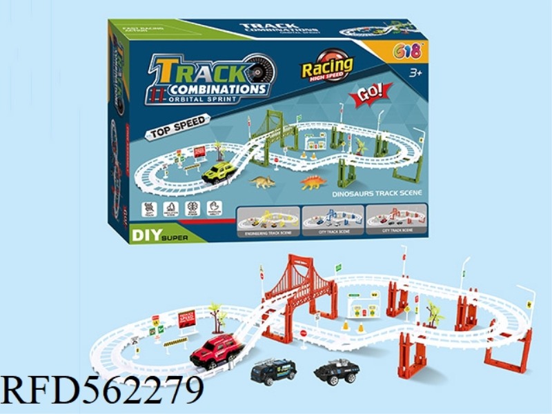 ALLOY RAIL CAR FIRE TRUCK