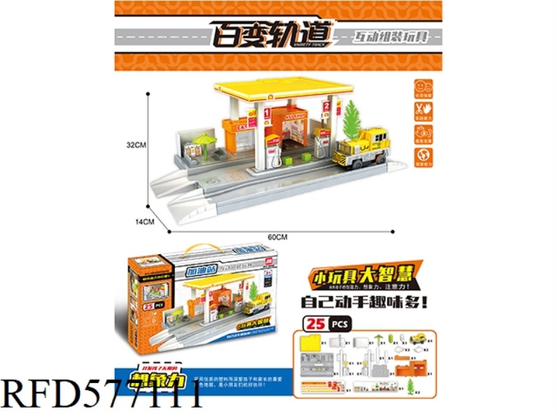 ELECTRIC GAS STATIONS & TRAINS