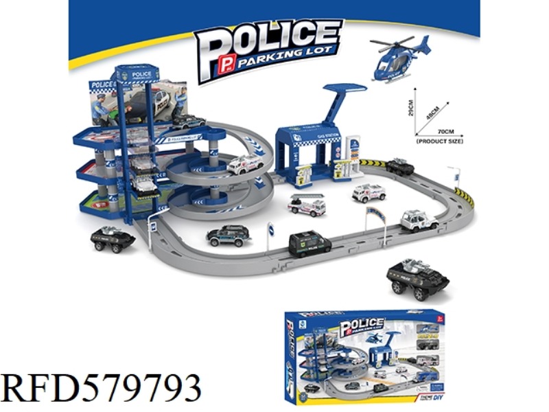 THREE LEVEL POLICE GARAGE