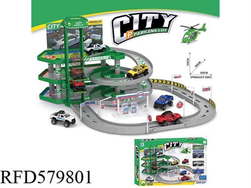 THREE LEVEL CITY LIFT PARKING LOT