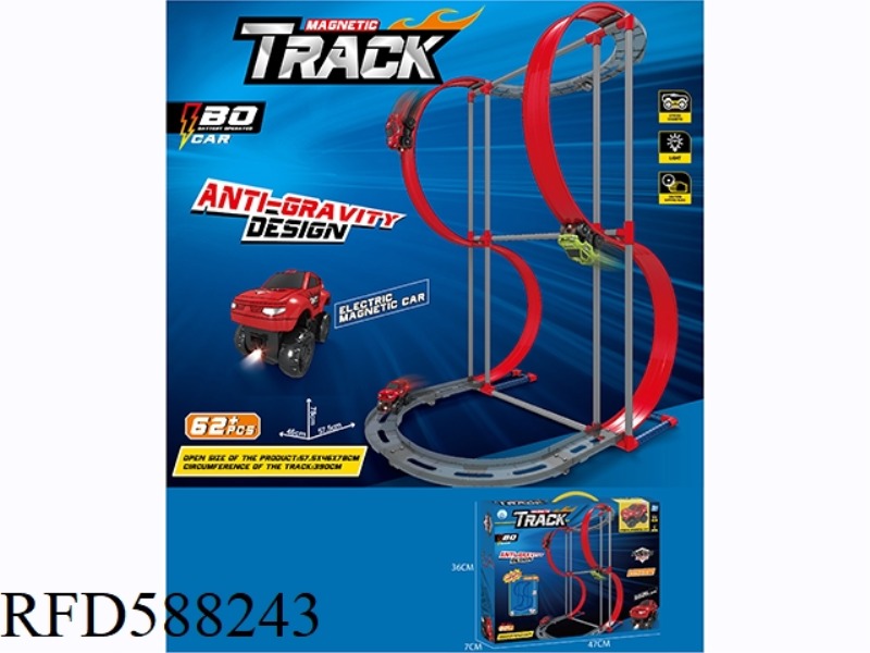 ELECTRIC ANTI-GRAVITY MAGNETIC ATTRACTION TRACK
