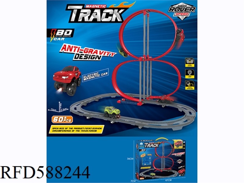 ELECTRIC ANTI-GRAVITY MAGNETIC ATTRACTION TRACK