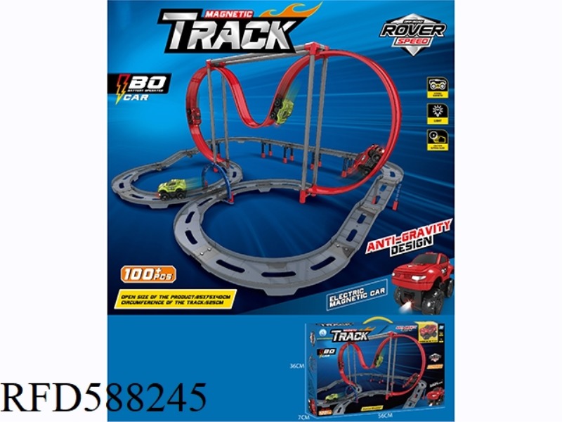 ELECTRIC ANTI-GRAVITY MAGNETIC ATTRACTION TRACK