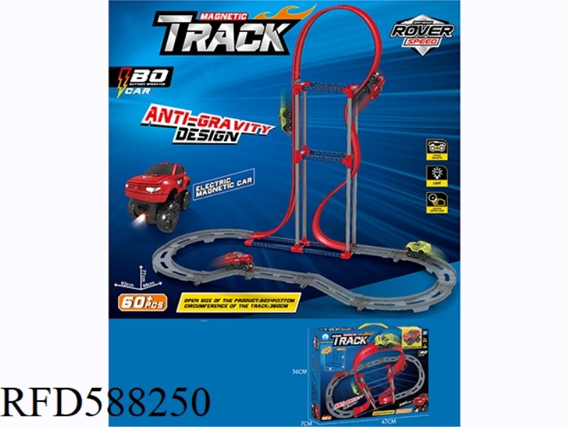 ELECTRIC ANTI-GRAVITY MAGNETIC ATTRACTION TRACK