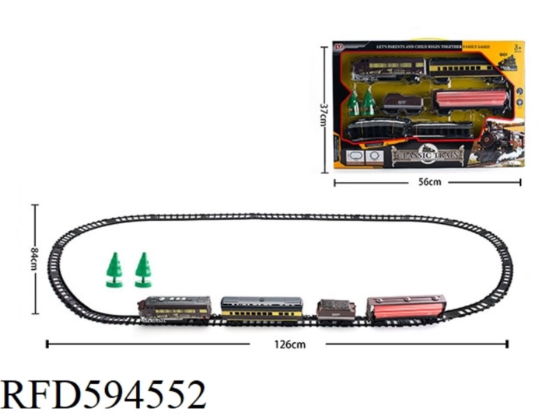 ELECTRIC ACOUSTO-OPTIC TRACK TRAIN