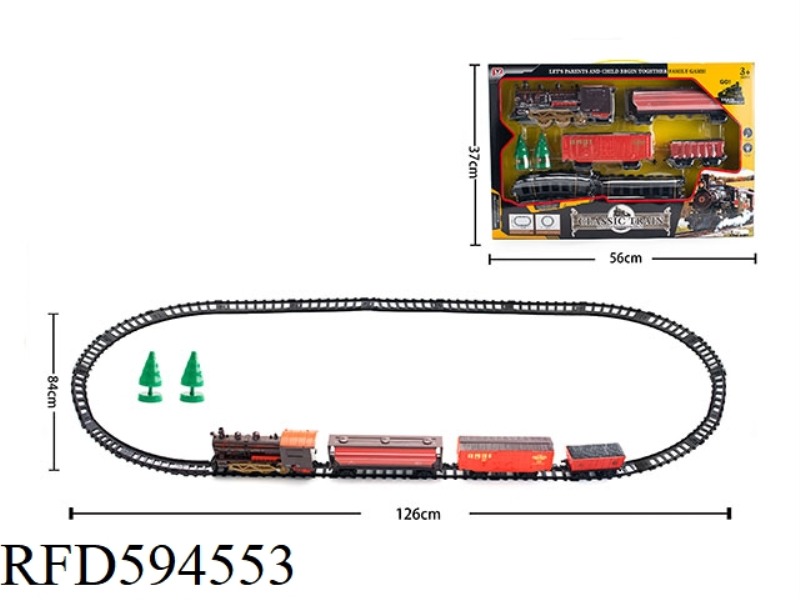 ELECTRIC ACOUSTO-OPTIC TRACK TRAIN