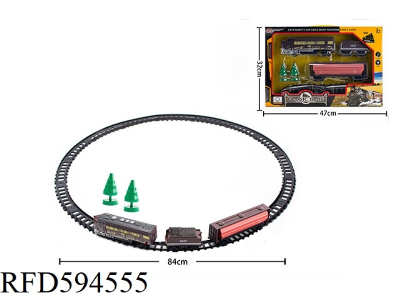 ELECTRIC ACOUSTO-OPTIC TRACK TRAIN