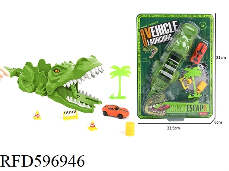 EJECTION DINOSAUR RAIL CAR 7PCS