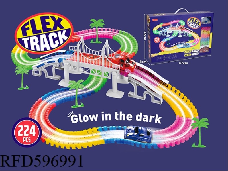 LUMINOUS TRACK ELECTRIC VEHICLE 224PCS