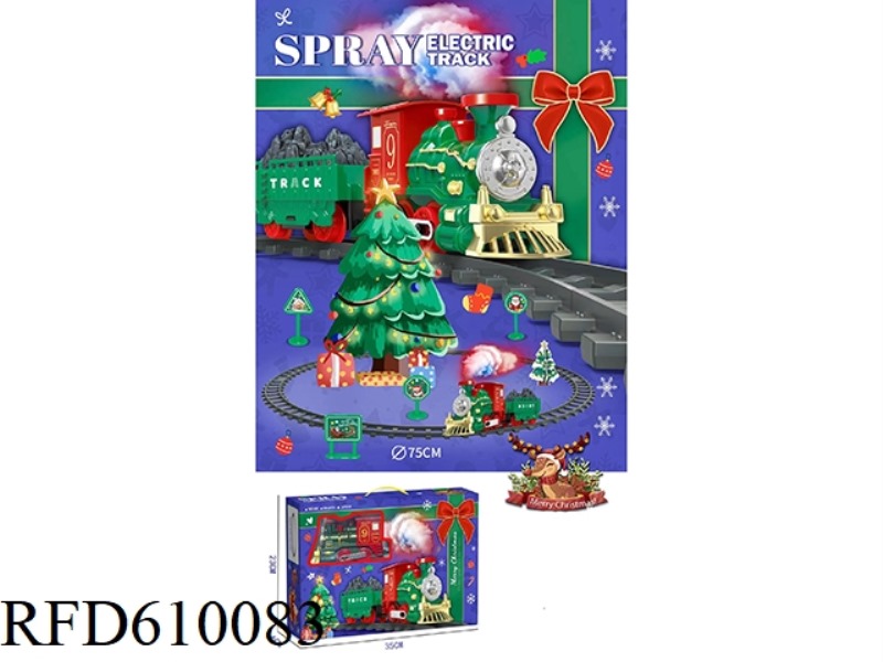 CHRISTMAS SPRAY TRAIN