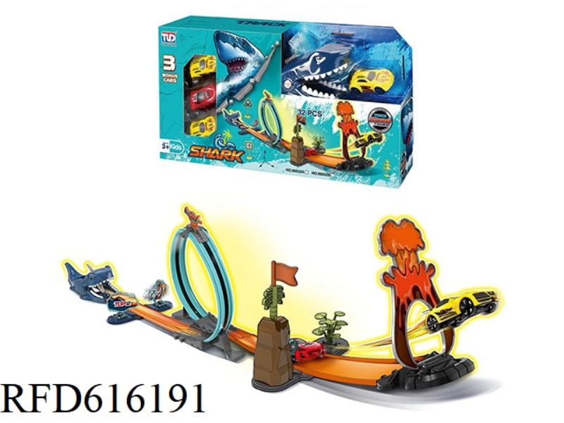 CATAPULT SHARK (WITH 4 SCOOTERS)