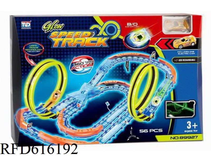 ELECTRIC SUPER SPEED LUMINOUS RAIL CAR (WITH 1 CAR)