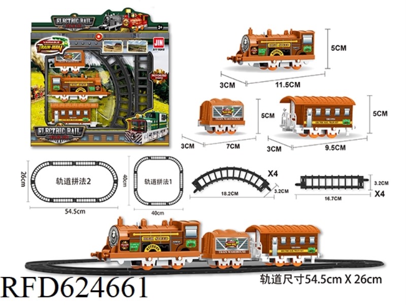 CLASSIC ELECTRIC RAIL TRAIN