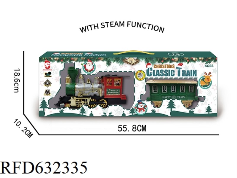 CLASSICAL ELECTRIC UNIVERSAL LIGHT MUSIC STEAM TRAIN