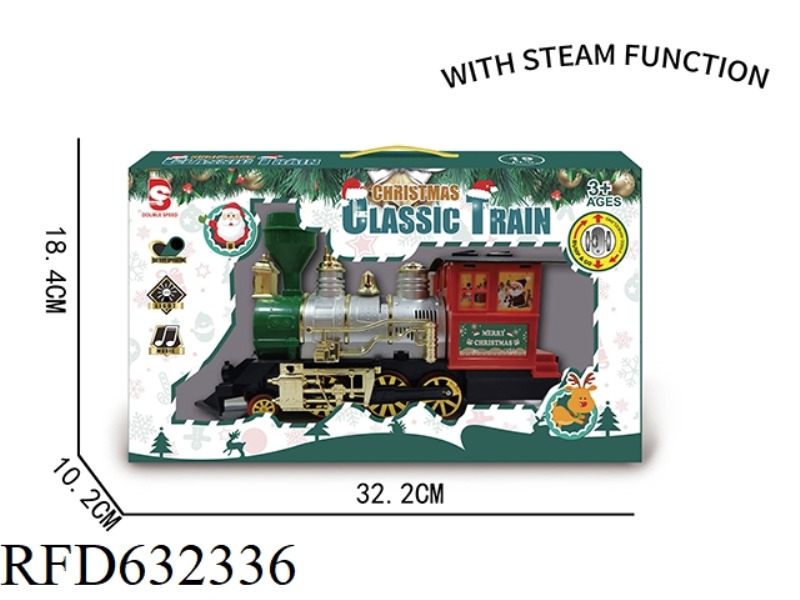 CLASSICAL ELECTRIC UNIVERSAL LIGHT MUSIC STEAM TRAIN
