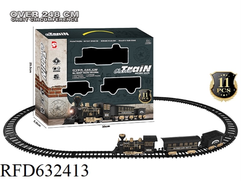 ELECTRIC RAIL TRAIN WITH LIGHT TRAIN SOUND