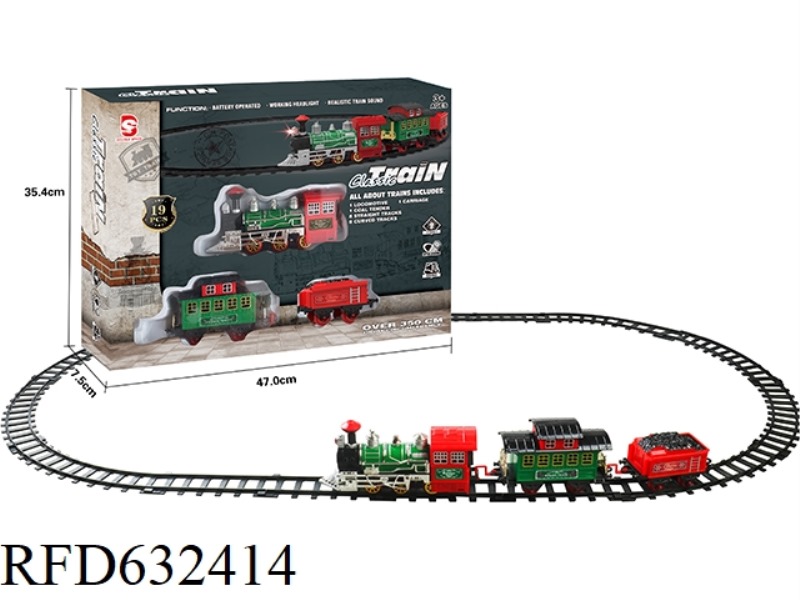 ELECTRIC RAIL TRAINS WITH LIGHTS AND MUSIC