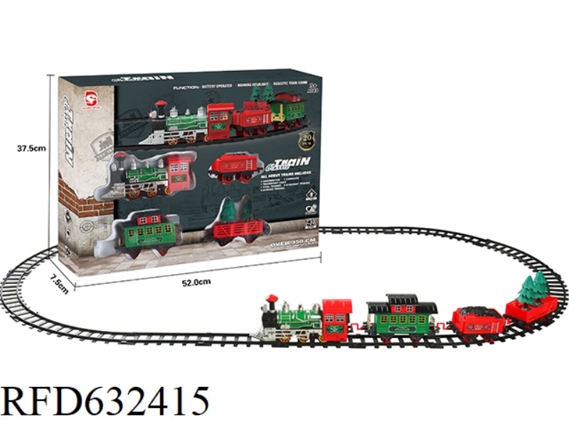 ELECTRIC RAIL TRAINS WITH LIGHTS AND MUSIC
