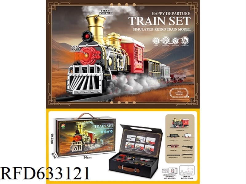 CLASSIC ELECTRIC RAIL TRAIN