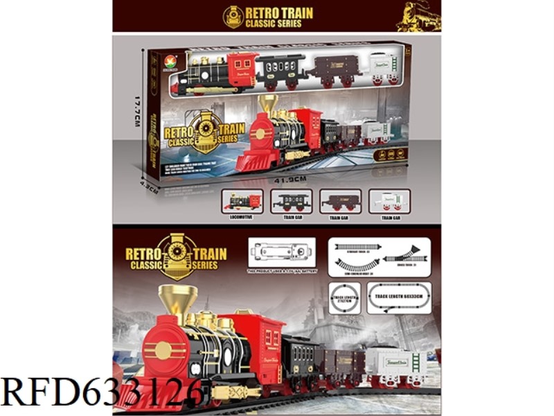CLASSIC ELECTRIC RAIL TRAIN