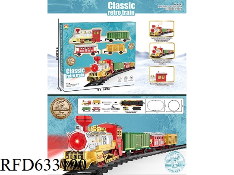 CLASSIC ELECTRIC RAIL TRAIN