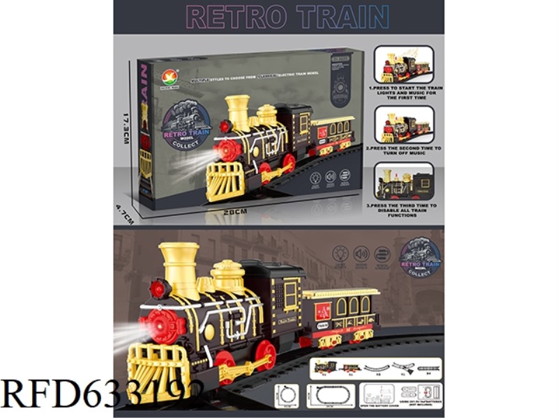 CLASSIC ELECTRIC RAIL TRAIN