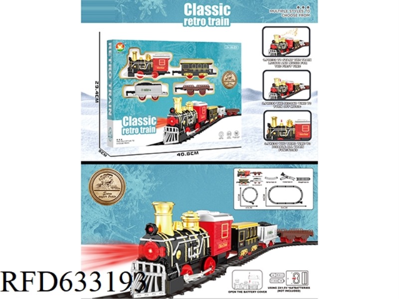 CLASSIC ELECTRIC RAIL TRAIN