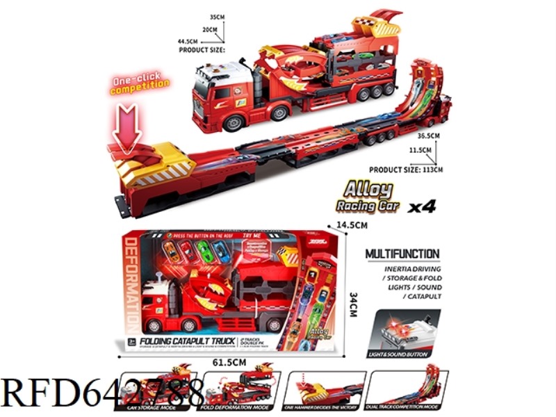 COMPETITIVE EJECTION DEFORMATION RAIL CAR