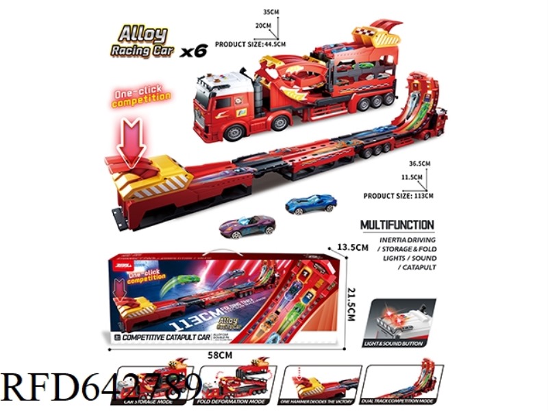 COMPETITIVE EJECTION DEFORMATION RAIL CAR