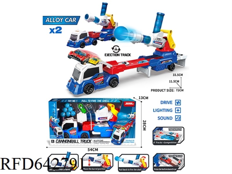EJECTION TRACK+CANNONBALL CAR