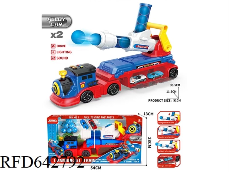 STORAGE CAR+CANNONBALL CAR