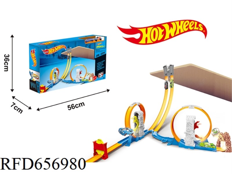 CATAPULTING TRACK HOT WHEELS