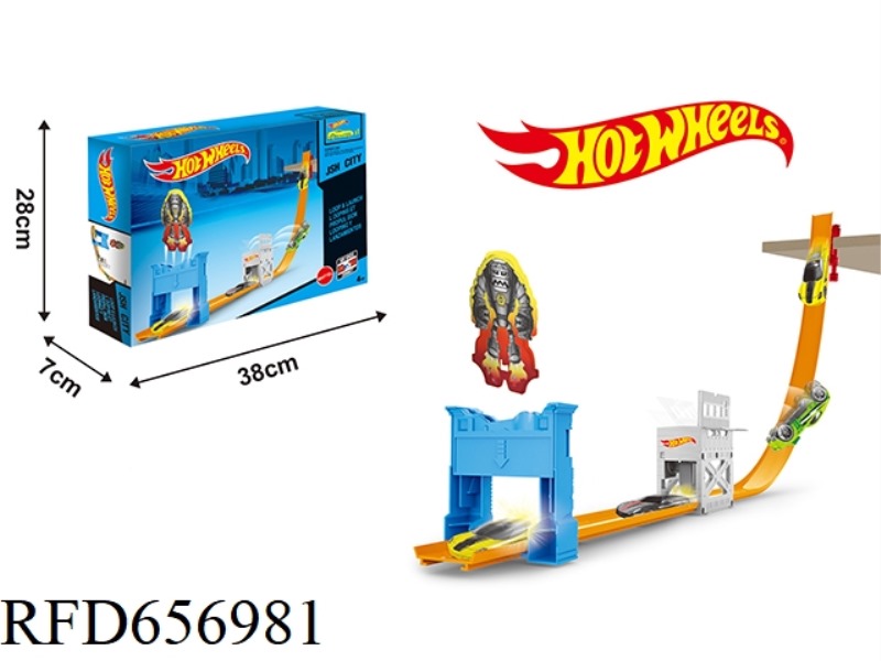 CATAPULTING TRACK HOT WHEELS