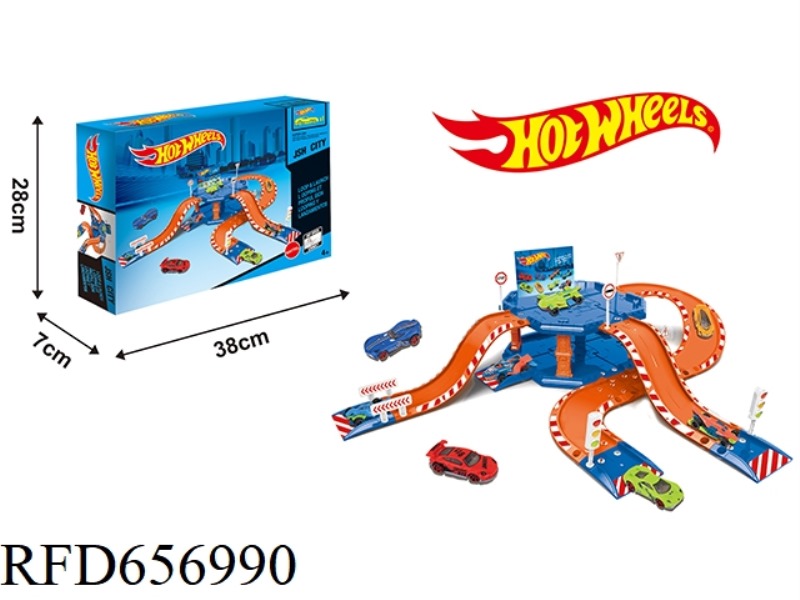 HOT WHEELS ALLOY CAR PARKING LOT