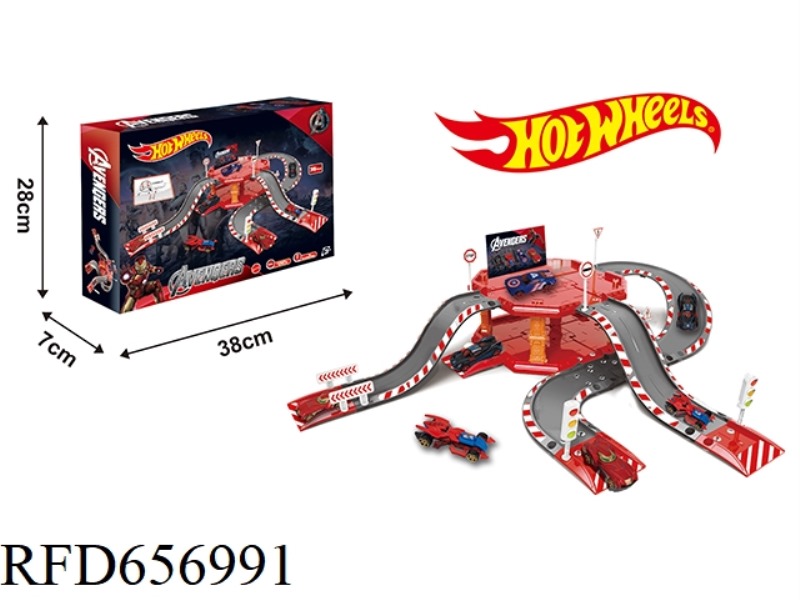 HOT WHEELS ALLOY CAR PARKING LOT
