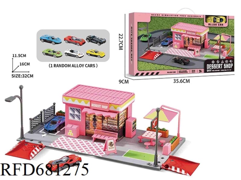 DESSERT SHOP SCENE