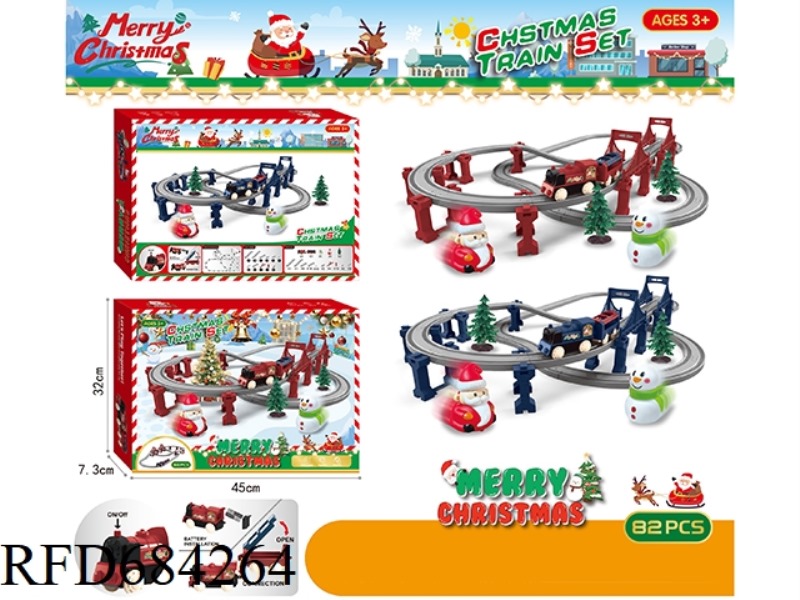 CHRISTMAS ELECTRIC RAIL TRAIN (DIY)