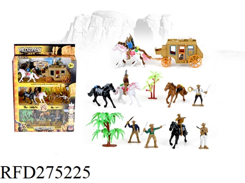 WESTERN WAGON+WESTERN COWBOY