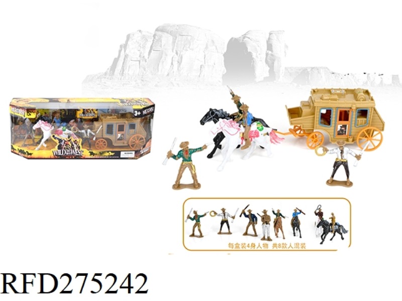 WESTERN WAGON+WESTERN COWBOY